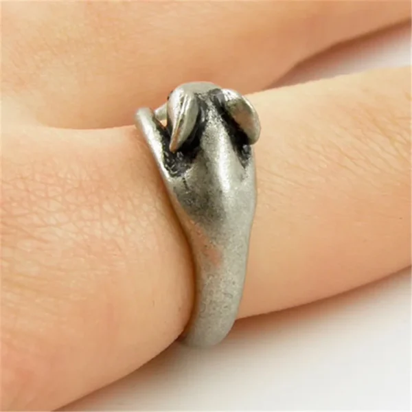 Bague Ouverte Souris en Laiton - Taille Réglable pour Femme Bague Ouverte Souris en Laiton - Taille Réglable pour Femme.
