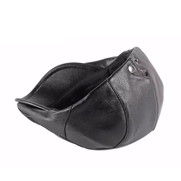 Béret Bec de Canard Cuir Noir pour Homme Béret Bec de Canard Cuir Noir pour Homme.
