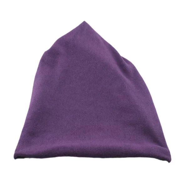 Bonnet Beanie Violet Femme Homme Gothique Rock.