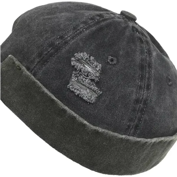 Bonnet Docker Homme en Jean Look Grunge Rock Bonnet Docker Homme en Jean Look Grunge Rock.