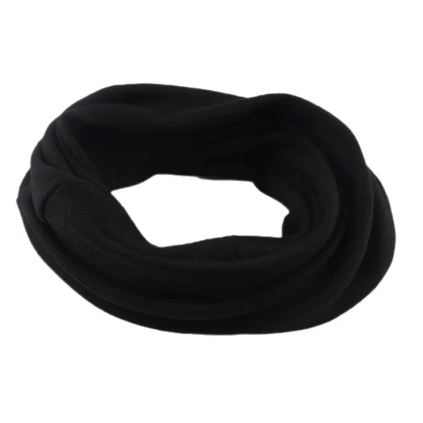 Bonnet Tube Convertible Noir en mode Écharpe Bonnet Tube Convertible Noir en mode Écharpe.