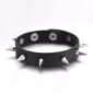 Bracelet Punk Rock Noir à Pointes Métal.