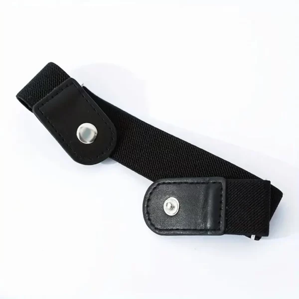 Ceinture Élastique Noire Ajustable et Sans Boucle Ceinture Élastique Noire Ajustable et Sans Boucle.