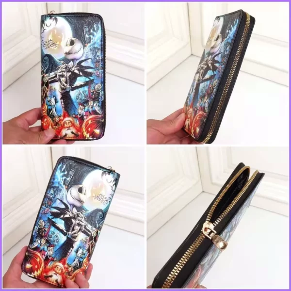 Grand Portefeuille Cuir Le Cauchemar avant Noël 3 Grand Portefeuille Cuir Le Cauchemar avant Noël.