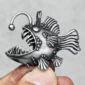 Pendentif Poisson Lanterne.