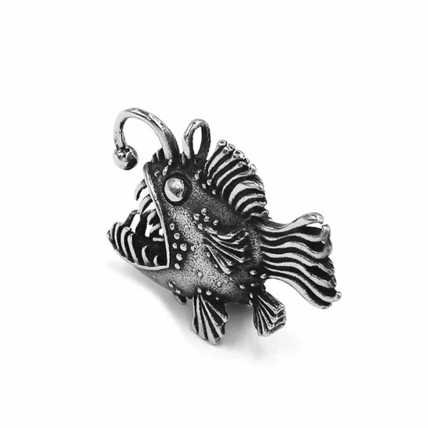 Pendentif Poisson Lanterne en Acier Inoxydable Pendentif Poisson Lanterne en Acier Inoxydable.