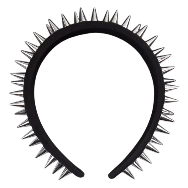 Serre-Tête Noir à Clous Serre-Tête Noir à Clous.