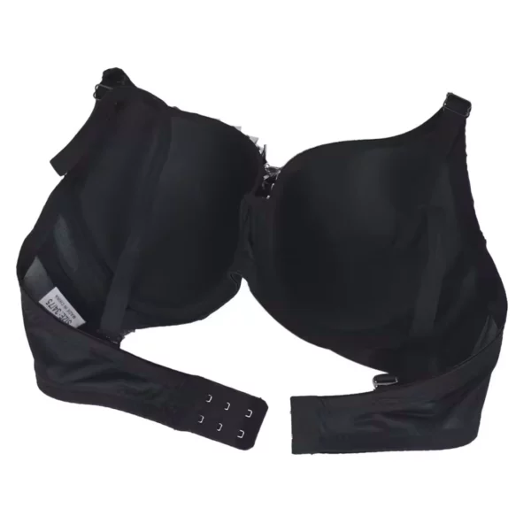 Soutien-Gorge Rembourrage Push-Up Bonnets Cloutés avec Armatures Fermeture par Agrafes Soutien-Gorge Rembourrage Push-Up Bonnets Cloutés avec Armatures Fermeture par Agrafes.