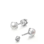 Boucles d'Oreilles Étreinte Cristalline