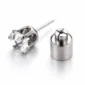 Boucles d'Oreilles Led Blanche ou Violette avec Zirconiums (piles fournies).
