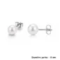 Boucles d’Oreilles Perles Blanches Nacrées 8 mm