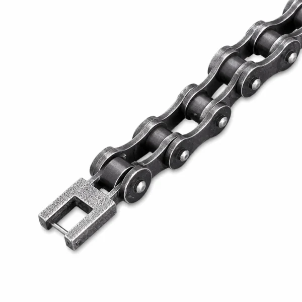 Bracelet Chaîne Moto Acier Homme Maillons Mécaniques 9 mm Bracelet Chaîne Moto Acier Homme Maillons Mécaniques 9 mm.