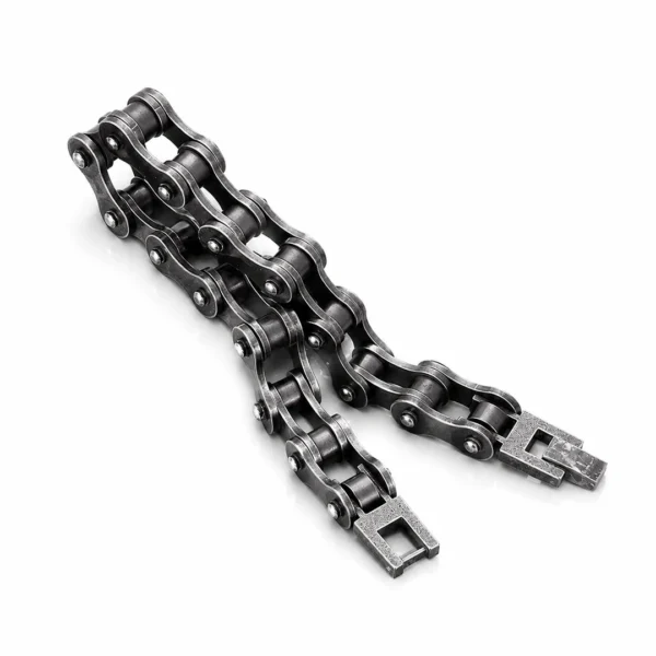 Bracelet Chaîne Moto Acier Vieilli Bracelet Chaîne Moto Acier Vieilli.
