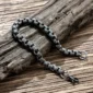Bracelet Homme Acier 316L Maillons Brossés Vintage.