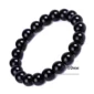 Bracelet de Perles Noires 10 mm.