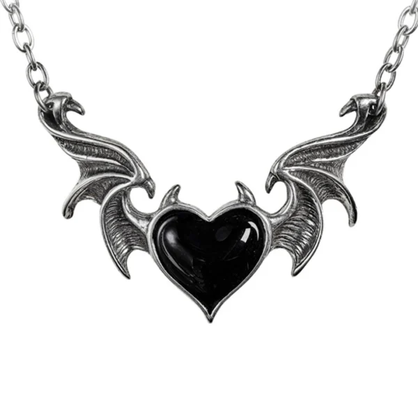 Collier Cœur de Démon Alchemy Gothic.