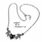 Collier Cœur de Démon Alchemy Gothic (dimensions).