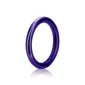 Piercing Anneau Clicker 16G Acier Chirurgical 316L Violet PVD.