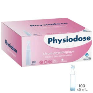 Sérum Physiologique Gilbert 100 Unidoses 5 ml.