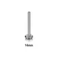 Tige Piercing Labret 14 mm Titane ASTM-F136 16G à Filetage Interne.