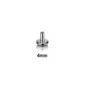 Tige Piercing Labret 4 mm Titane ASTM-F136 16G à Filetage Interne.