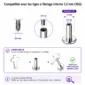 Embout Piercing Croix en Titane (compatibilité).
