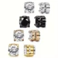 Faux Piercing Magnétique Oreille Zircon - 4 Coloris