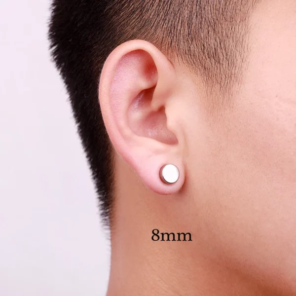 Faux Piercing Plug Magnétique oreille (sur lobe)