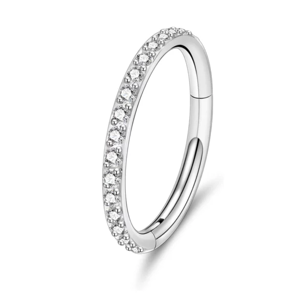 Piercing Anneau Couronne Nocturne Titane Naturel Piercing Anneau Couronne Nocturne Titane Naturel.