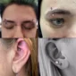Piercing Banane à Pointes (Spikes) en Titane sur Arcade & Rook.