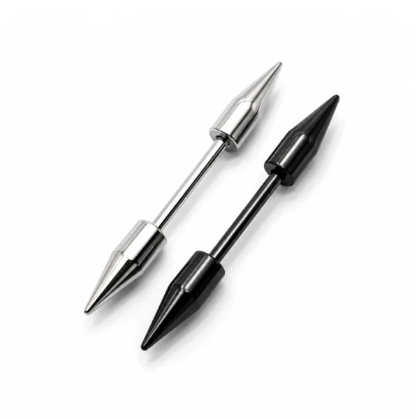 Piercing Téton à Longues Pointes Coniques (Spikes) Acier Chirurgical 316L Piercing Téton à Longues Pointes Coniques (Spikes) Acier Chirurgical 316L.