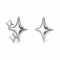 Boucles d’Oreilles Étoiles en Argent 925