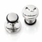 Boucles d'Oreilles Tête de Mort Halloween.