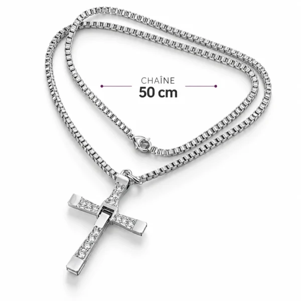 Collier de la Loyauté Croix de Toretto Chaîne à Maillons Collier de la Loyauté Croix de Toretto Chaîne à Maillons.