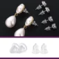 Embouts Silicone Transparent pour Boucles d'Oreilles (expo)