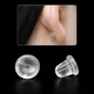 Embouts Silicone pour Boucles d’Oreilles.