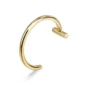 Faux Piercing Lèvre Anneau en Acier Chirurgical 8 ou 10 mm (variante couleur doré).