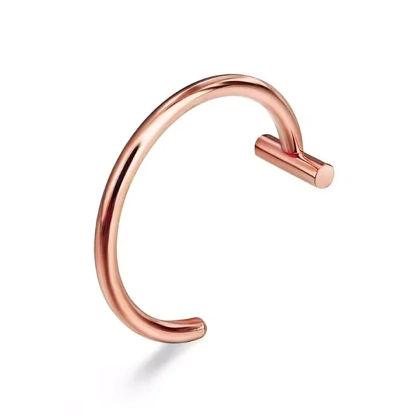 Faux Piercing Lèvre Anneau en Acier Chirurgical 8 ou 10 mm (variante couleur or rose) Faux Piercing Lèvre Anneau en Acier Chirurgical 8 ou 10 mm (variante couleur or rose).