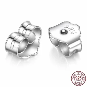 Fermoirs Papillon en Argent 925 Sterling.