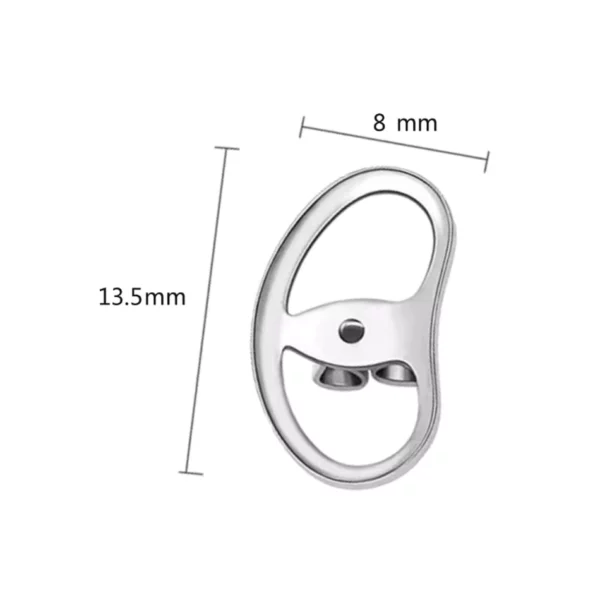 Fermoirs Réhausseurs Papillon pour Boucles d'Oreilles (dimensions) Fermoirs Réhausseurs Papillon pour Boucles d'Oreilles (dimensions)