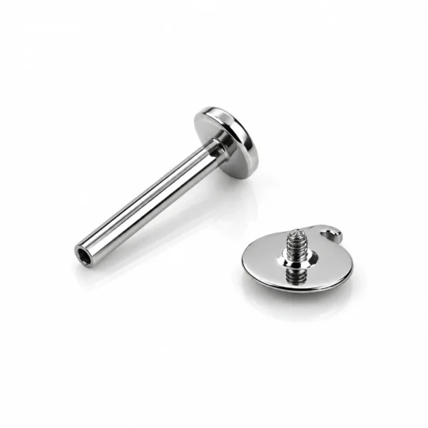 Piercing Citrouille Texturée Labret 16G Filetage Interne Acier 316L Piercing Citrouille Texturée Labret 16G Filetage Interne Acier 316L.