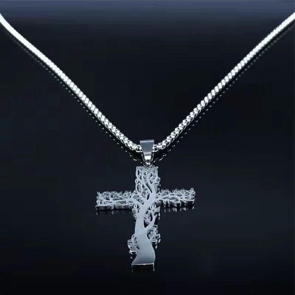 Chaîne Croix Arborescente en Acier (expo 3) Chaîne Croix Arborescente en Acier (expo).