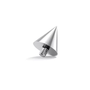 Embout Piercing Spike Pas de Vis 1.2mm en Titane (variante 3mm).