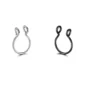 Faux Piercing Nez Septum Anneau en Acier Inoxydable.