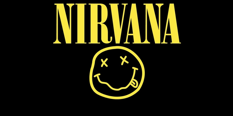 Logo Groupe Nirvana Kurt Cobain.