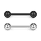 Piercing Barbell Double Bille pour Langue Bridge & Téton.