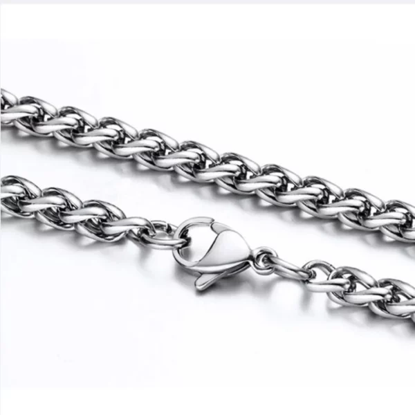 Chaîne à Maillons Curb 3 mm pour une longueur de 60 cm Chaîne à Maillons Curb 3 mm pour une longueur de 60 cm.