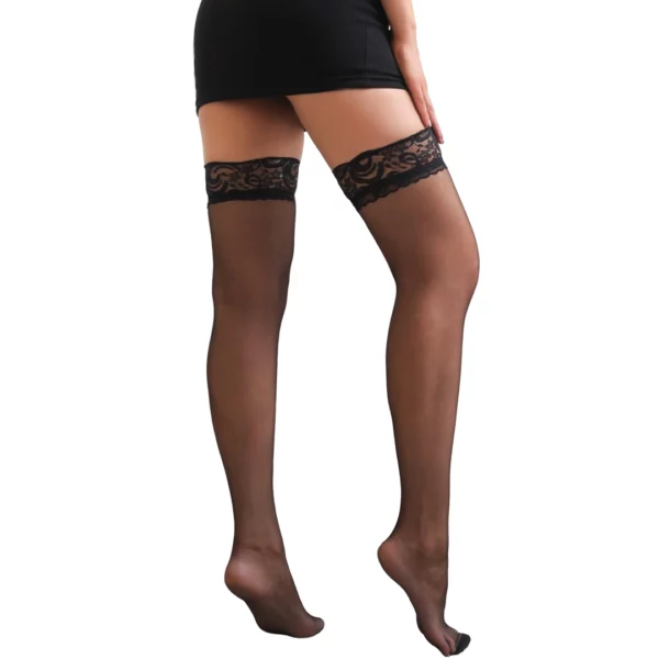 Bas Noirs Autofixants Bas Noirs Autofixants.