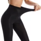 Collants Noirs Opaques en Nylon 60 Deniers Femme.