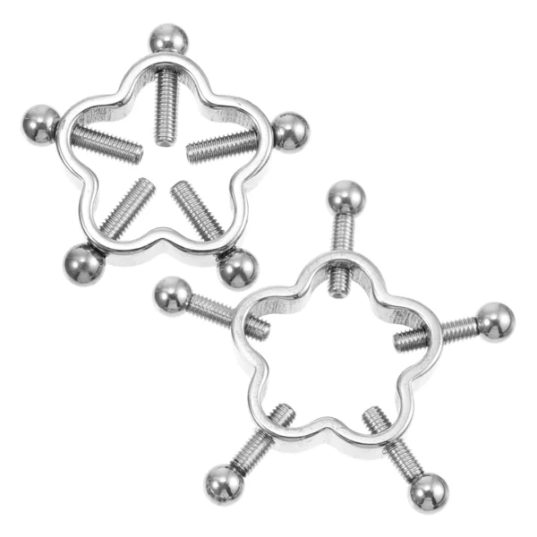 Faux Piercing Téton Fleur Industrielle à Vis de Serrage Réglable Faux Piercing Téton Fleur Industrielle à Vis de Serrage Réglable.